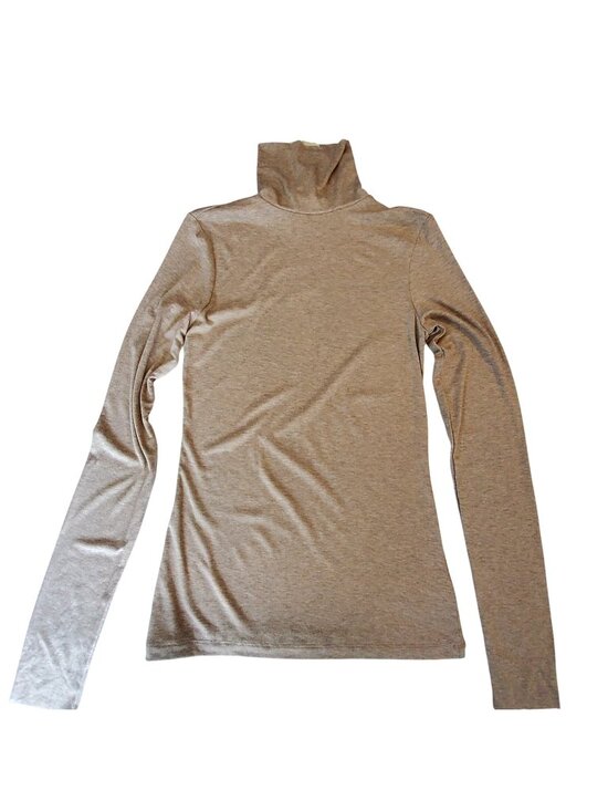 Universal Thread Dresses & Skirts - Universal Thread Womens Beige Turtleneck Long Sleeve  M Made Of Rayon & Spandex